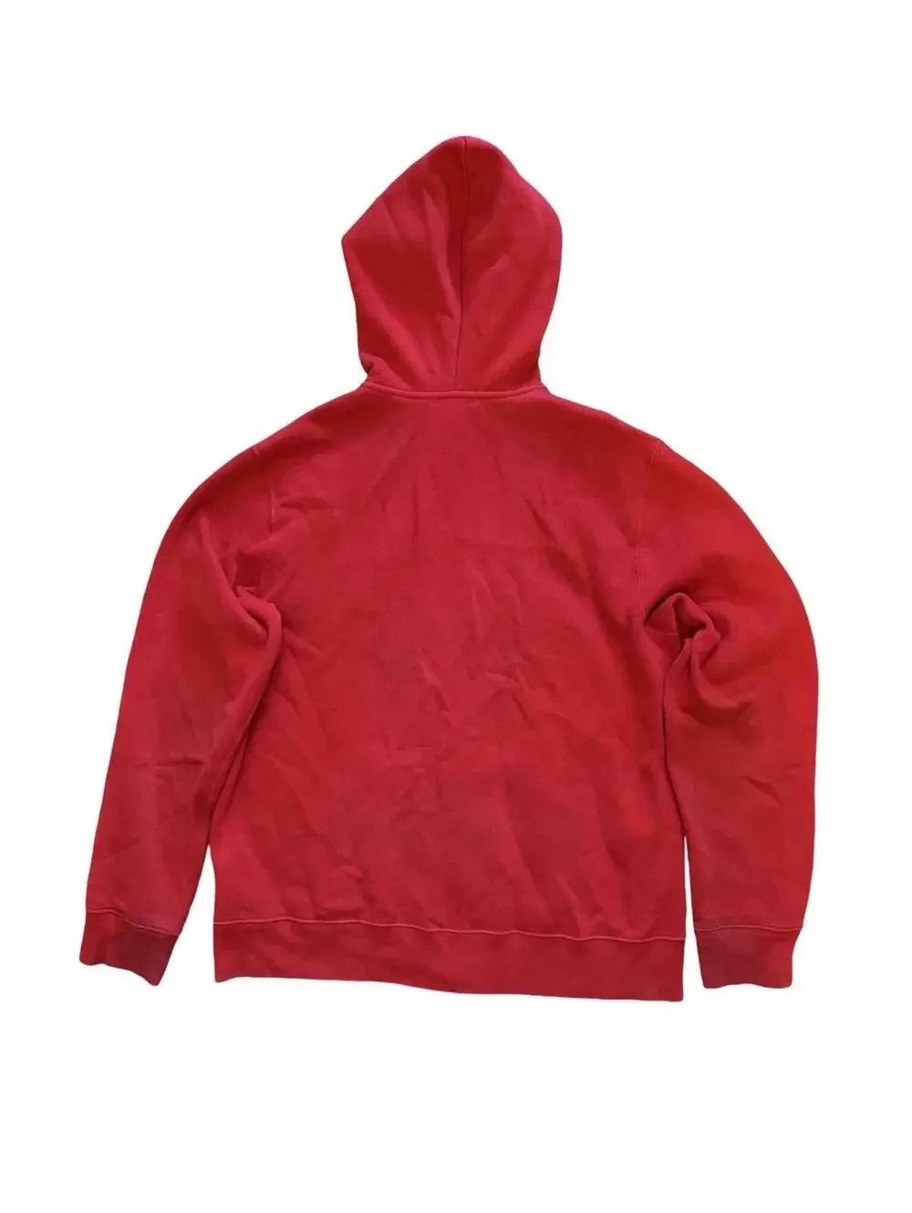 Polo Ralph Lauren Hoodie Red Full Zip Jacket Cotton Pockets Boys Size XL 18-20
